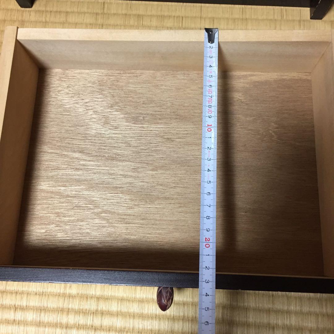 木製タンス　5段　棚　ウッドラック　レトロ