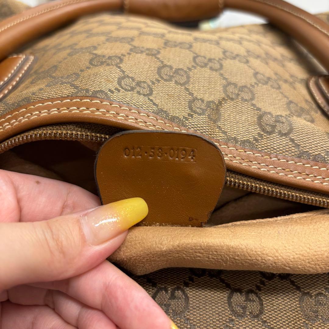 グッチ ボストンバッグ GGキャンパス