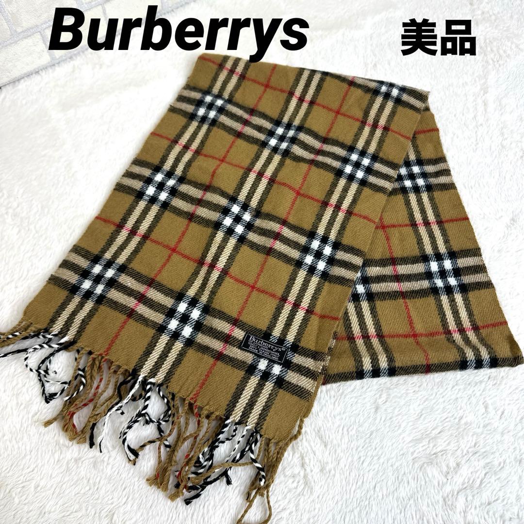 Burberrys バーバリーズ LAMBSWOOL ノバチェック マフラー