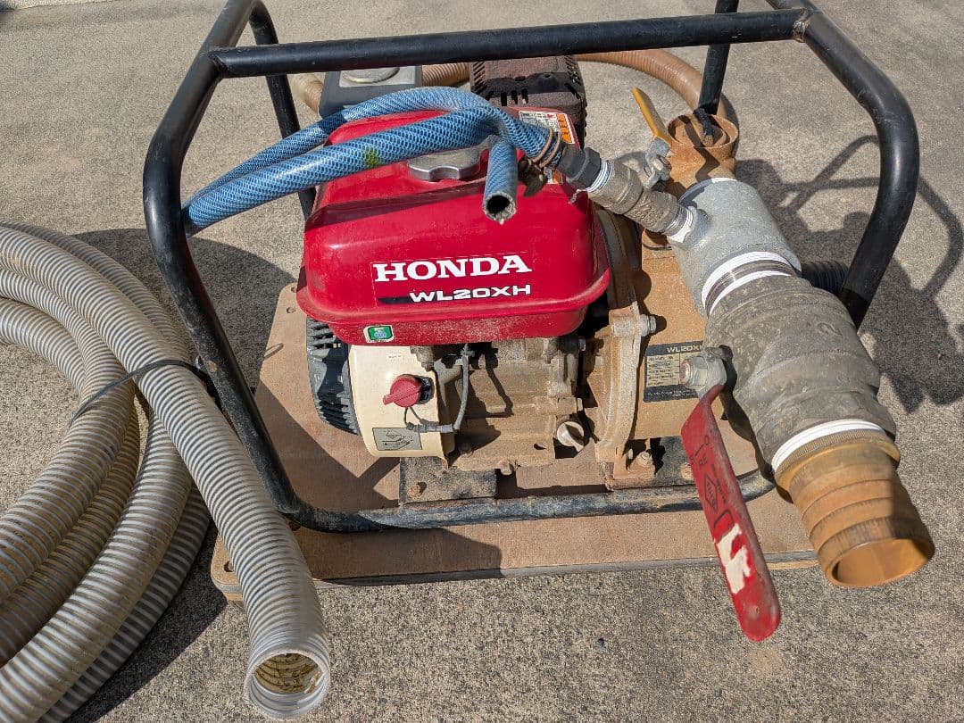 【静岡】HONDA WL20XH ポンプ 　中古　引き取り限定