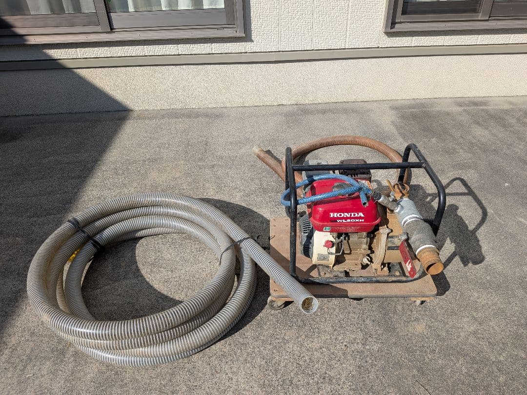 【静岡】HONDA WL20XH ポンプ 　中古　引き取り限定