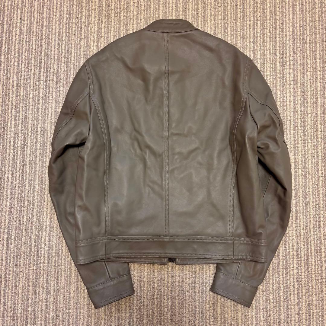 k*k様 EMMETI ブリッラペルイルグスト別注 ラムスキンシングルライダース