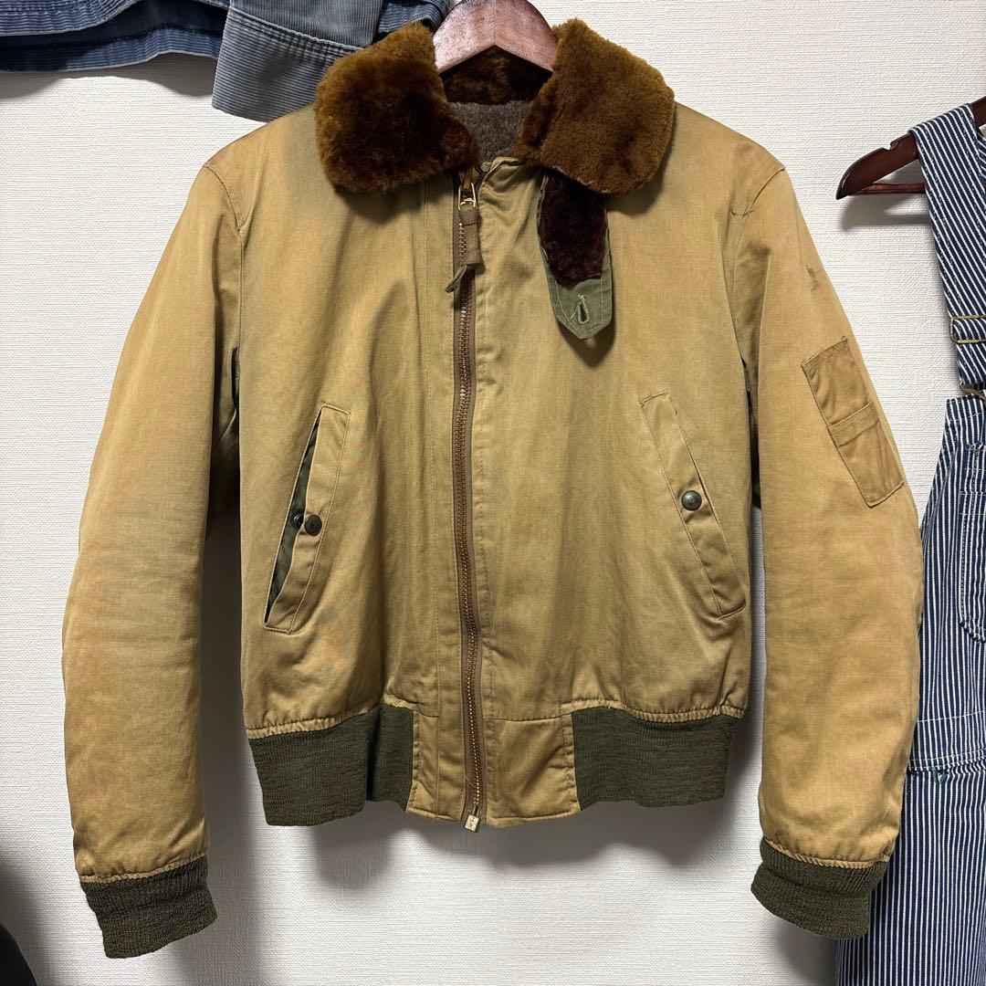 40s B-15 フライトジャケット 民間 ヴィンテージ