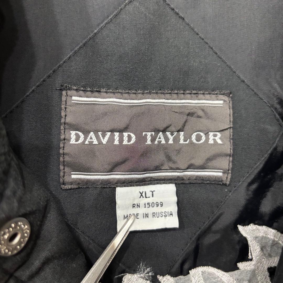 アメリカ古着　ダービージャケット　刺繍　スカジャン　 XL 3586