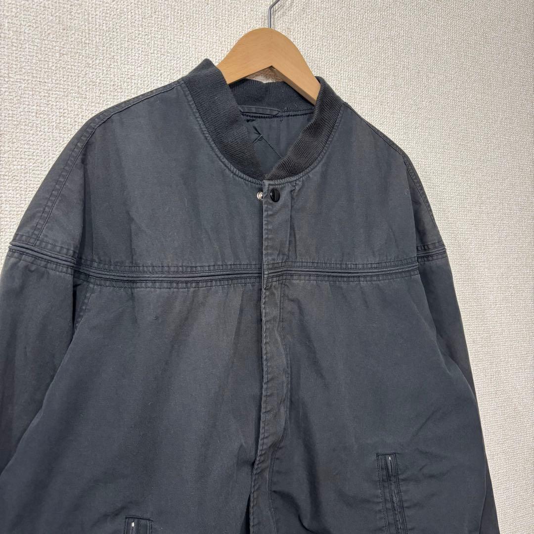 アメリカ古着　ダービージャケット　刺繍　スカジャン　 XL 3586