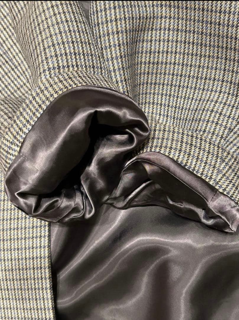 美品 AURALEE 19AW DOUBLE FACE CHECK コート