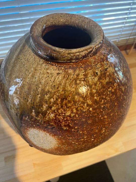 信楽焼　壺