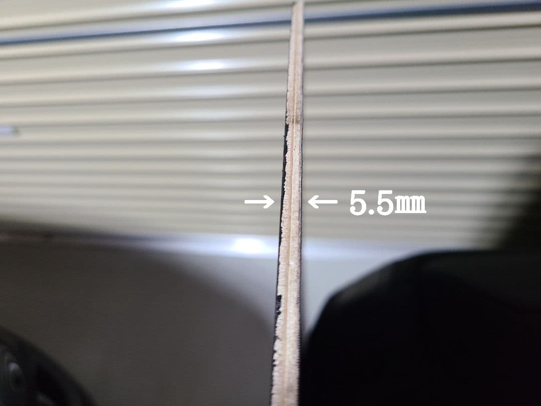 200系ハイエース窓埋めパネル防音断熱仕様 標準・ワイド共通左右１セット