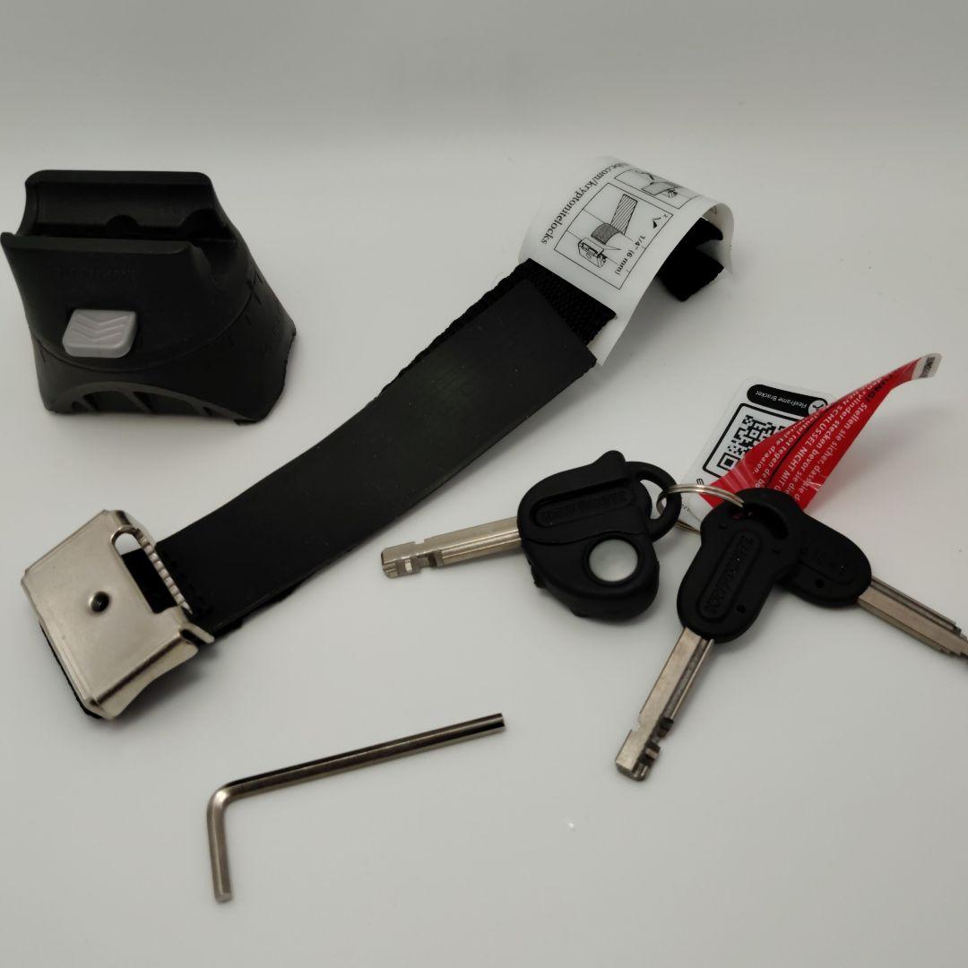 クリプトナイト　Evolution Mini-7　自転車用U字ロック　ケーブル付