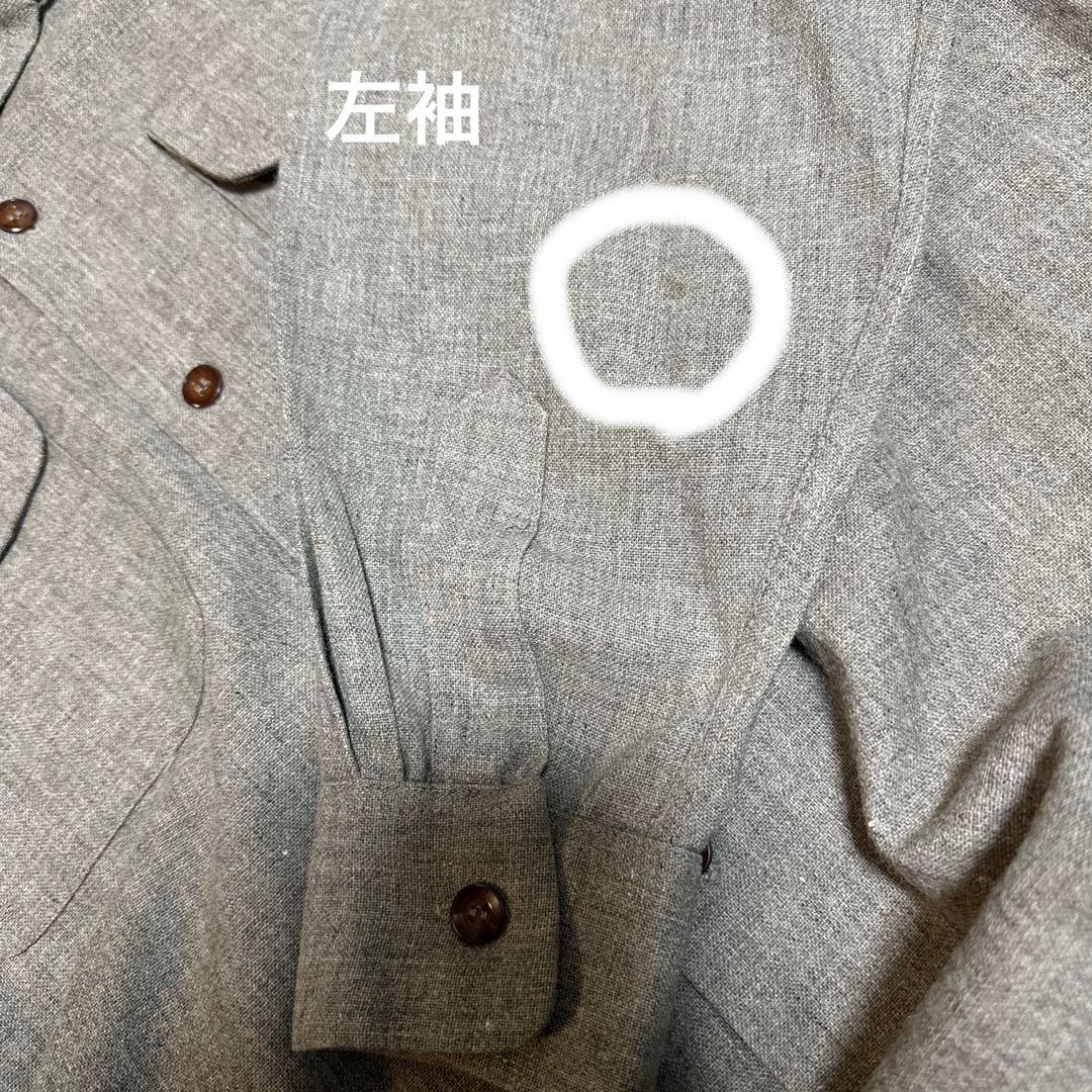 50s a Concordia Classic ウール　オープンカラーシャツ