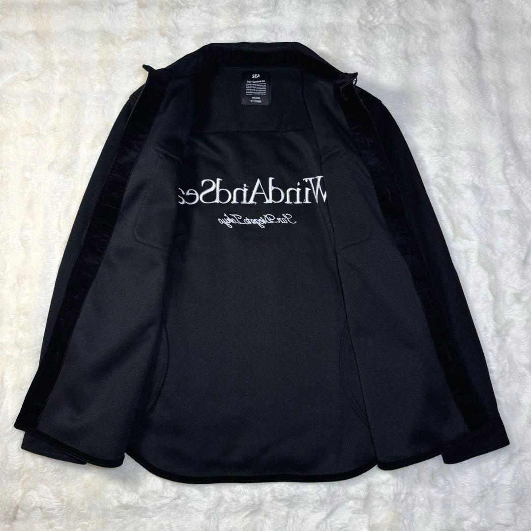 【ミモザさん専用】ウィンダンシー 刺繍ロゴ 厚手 シャツジャケット L