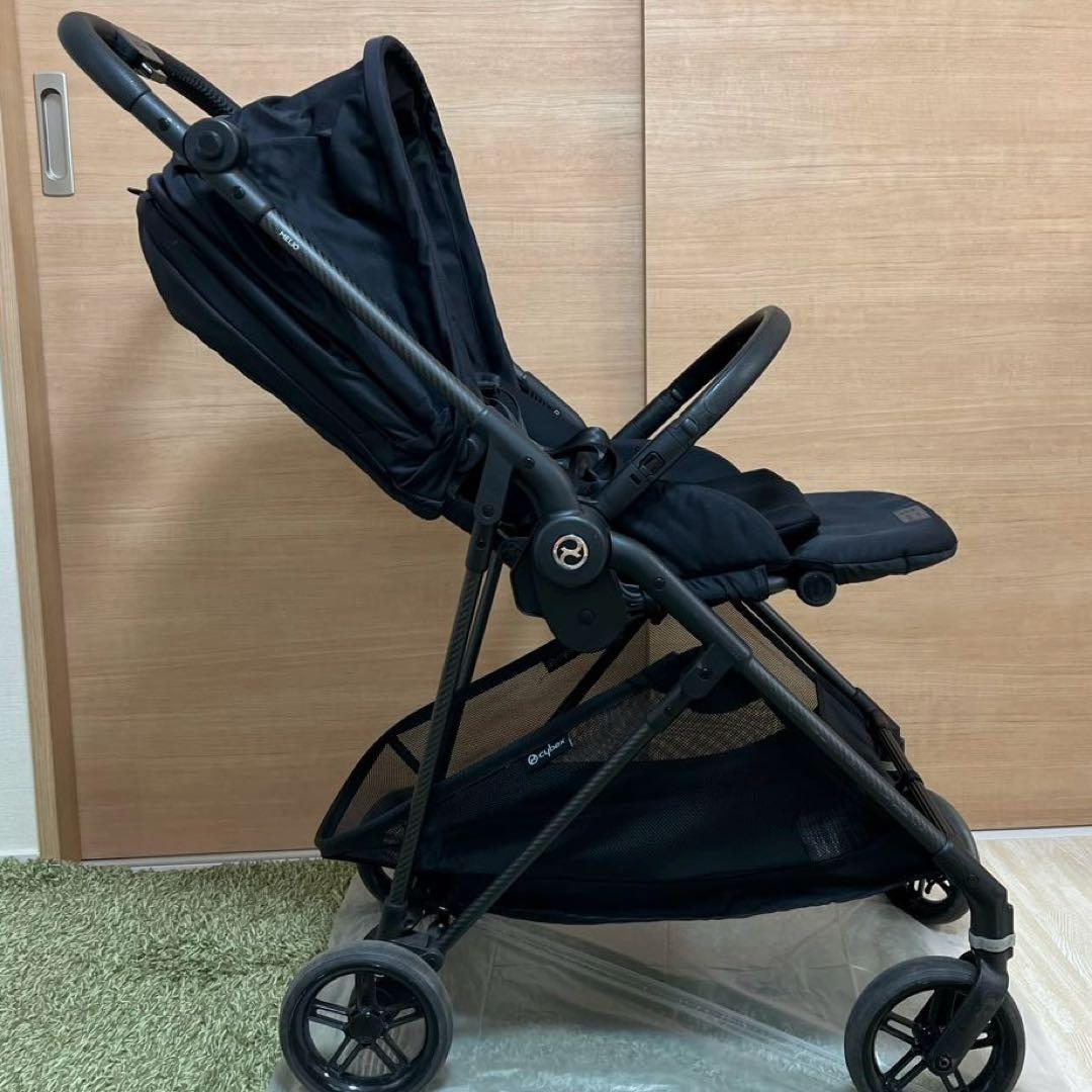 【お値下げ中】cybex メリオカーボン 2022 ベビーカー　ブラック