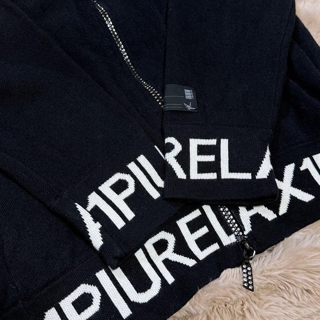 1PIU1UGUALE3 RELAX リブロゴ ニットセットアップ