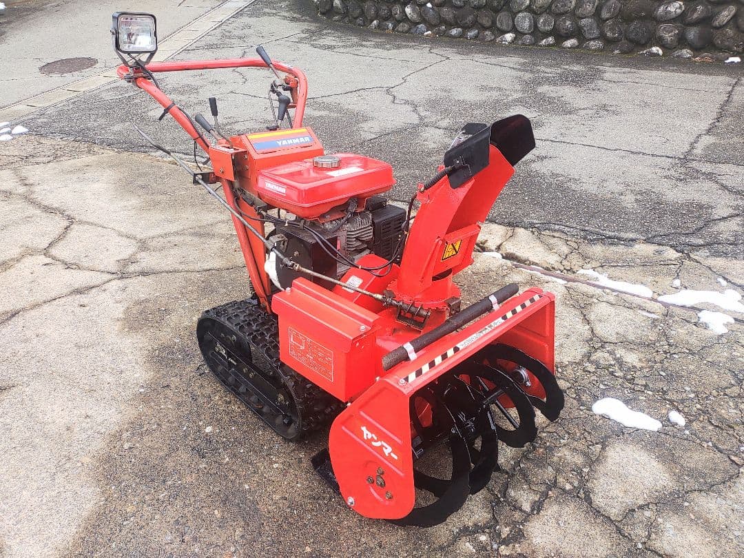 岐阜県、セル始動OK！ヤンマーYSR60S、中古除雪機