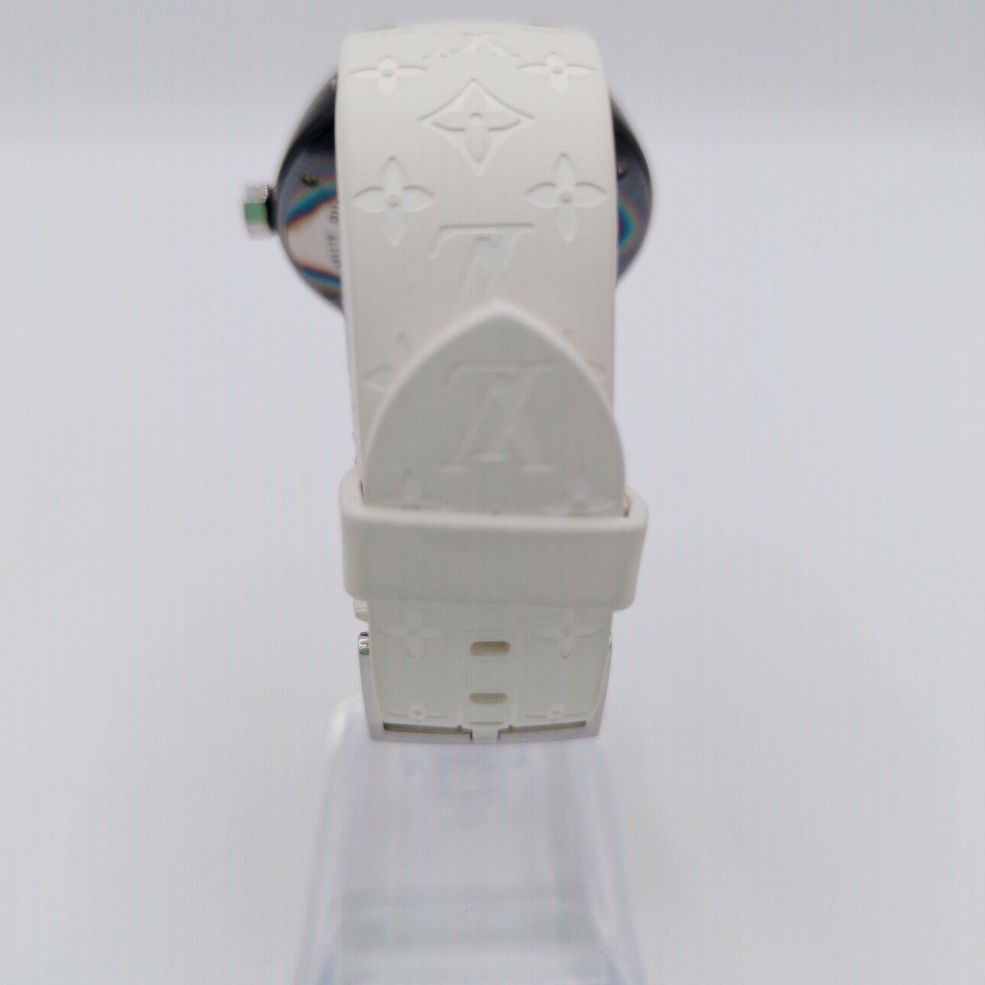 ルイ・ヴィトン　LOUIS VUITTON GMT 自動巻き 時計 ラバーベルト