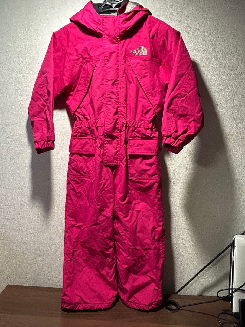 かわいい ノースフェイス ジュニア ジャンプスーツ 110cm おまけ付
