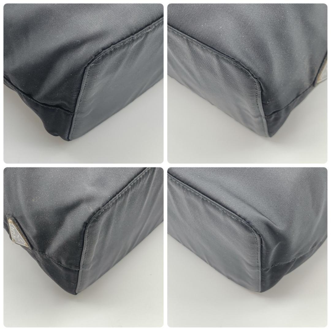 プラダ テスート プラハンドル トート ハンドバッグ ナイロン 三角ロゴプレート