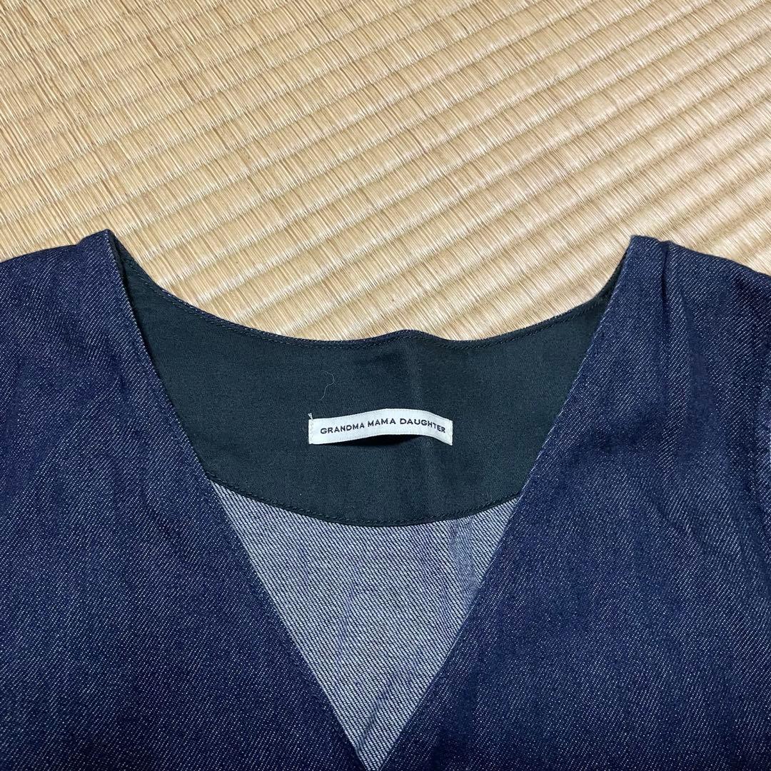 grandma mama daughter デニムサロペット