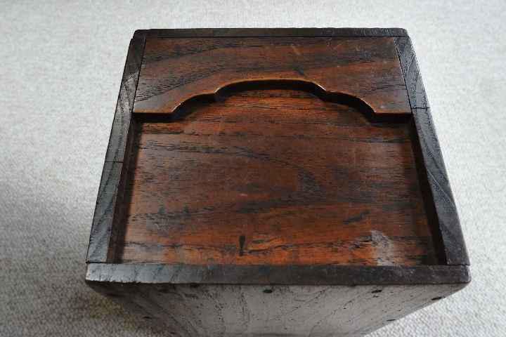 【骨董・挑戦者求ム！】からくり箱 小物入れ 誰か開けて～