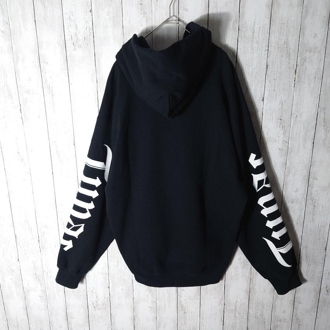 【美品】ワコマリア × 2PAC パーカー　フォト　アームプリント　ツーパック