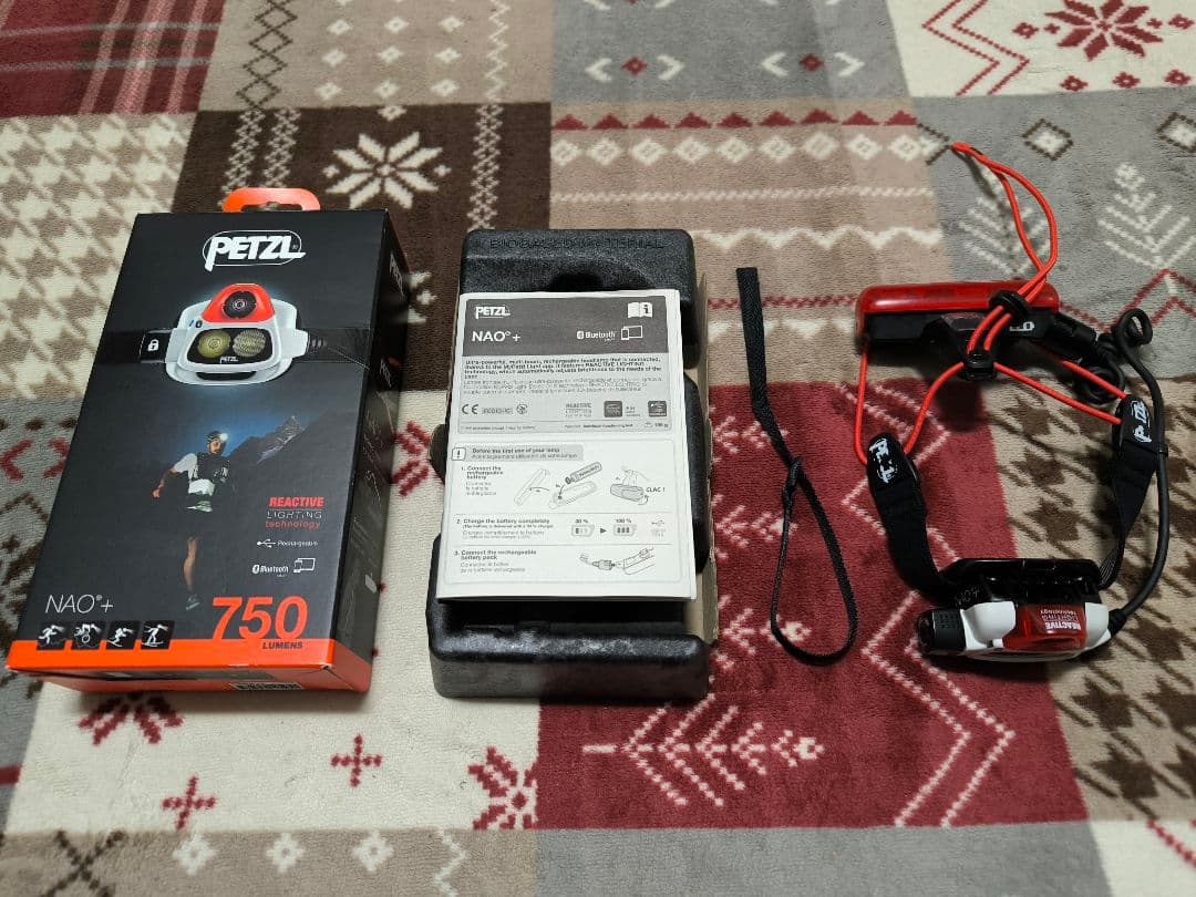 Petzl NAO+ ヘッドランプ 750ルーメン