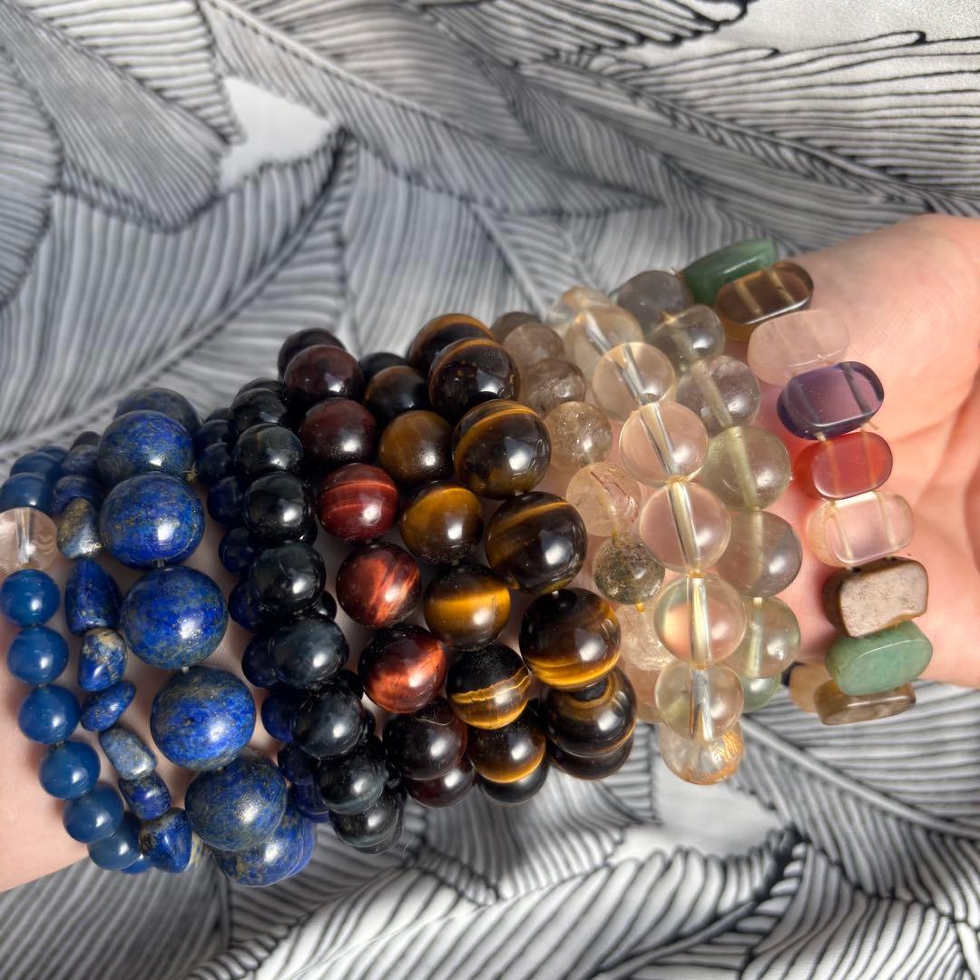 天然石 ブレスレット13本 まとめセット