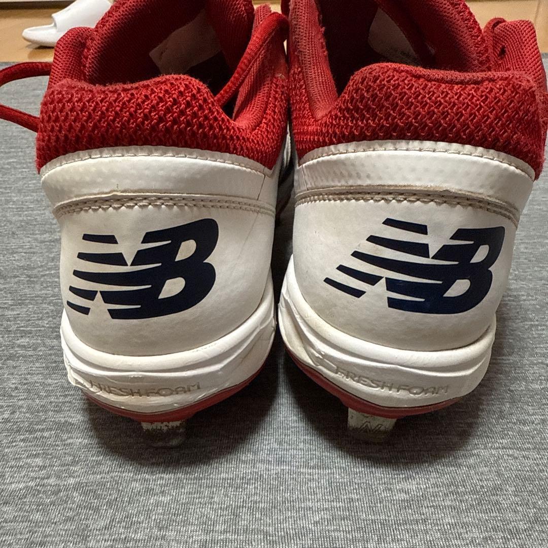 New Balance スパイク ネイビー/レッド