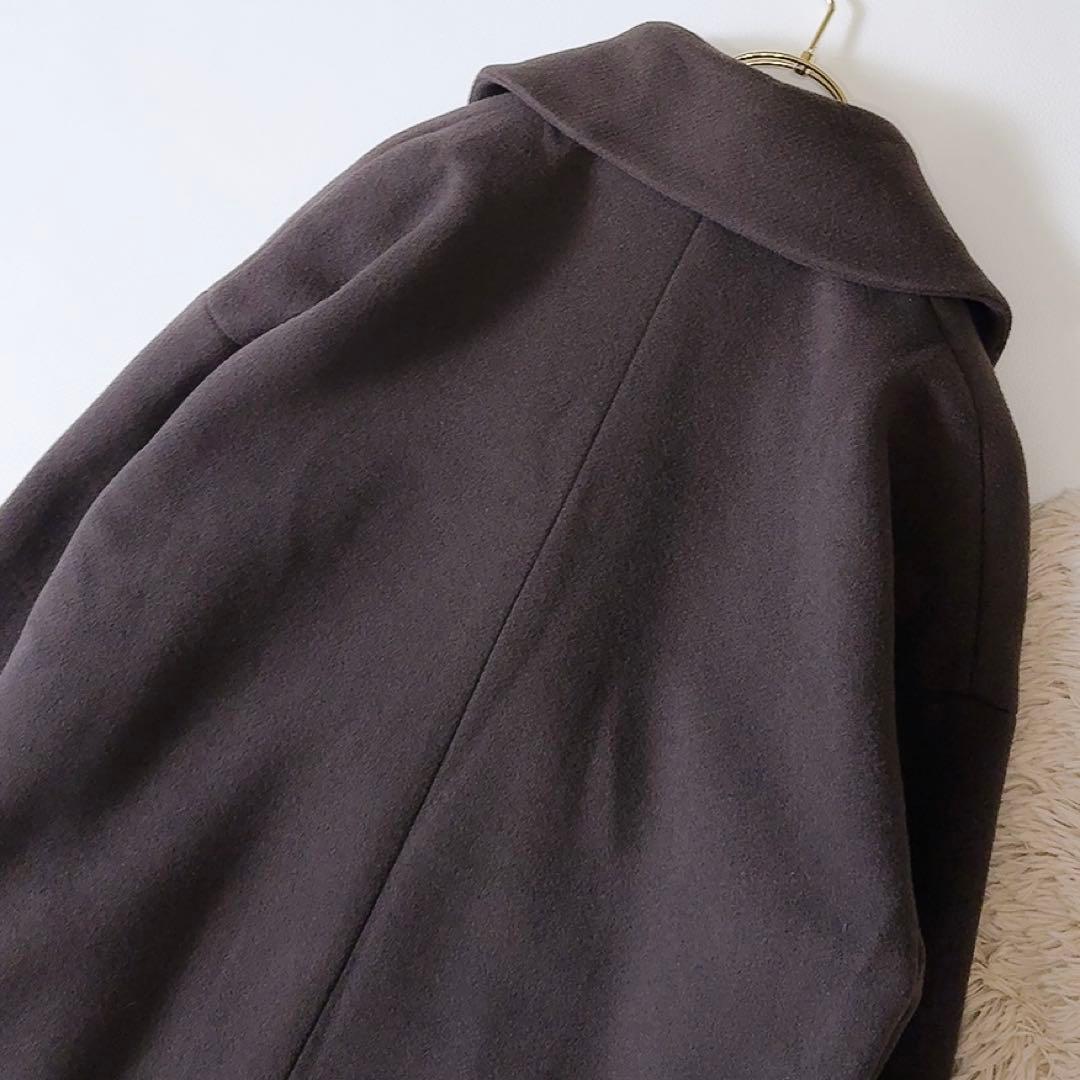 美品ꕥイエナ 高級生地 MANTECO オーバーチェスターコート 日本製