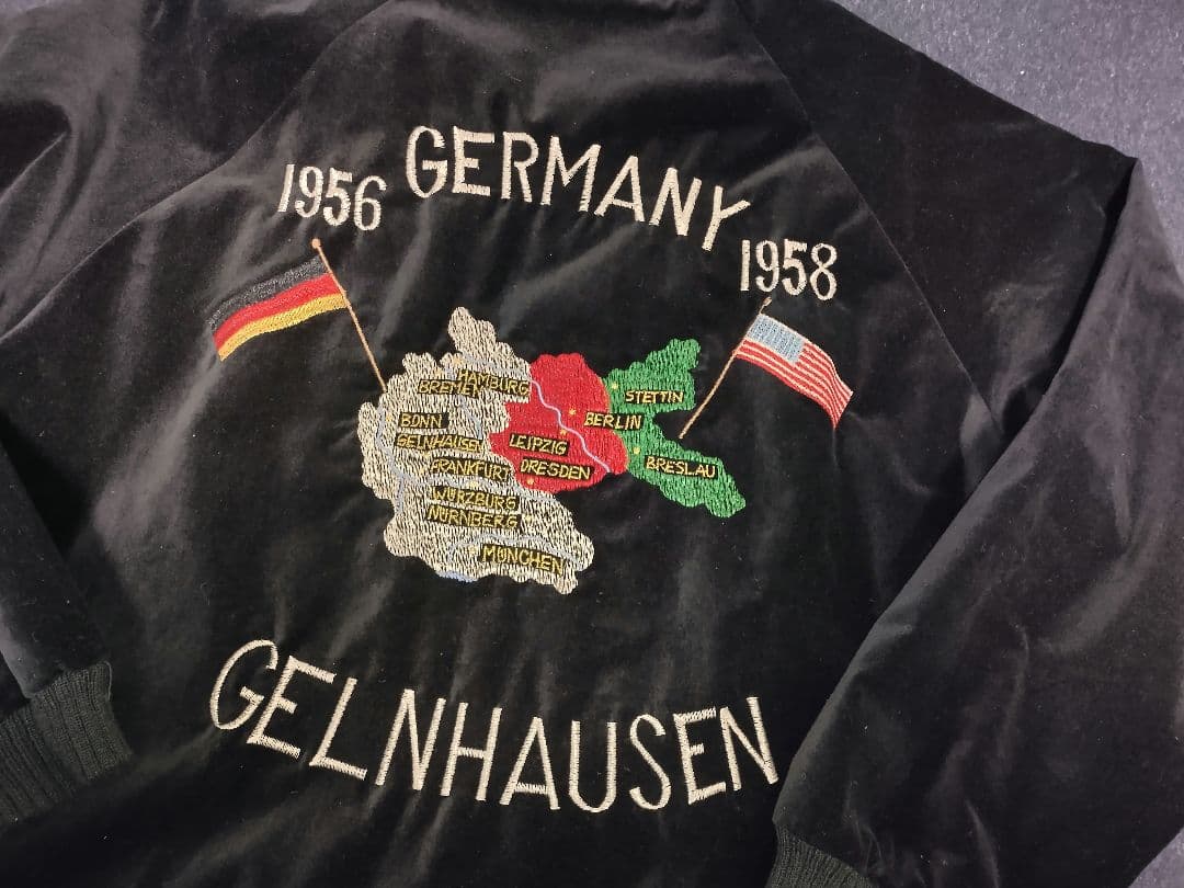 ジャケット・アウター THRIFTY LOOK SOUVENIR GERMANY JACKET