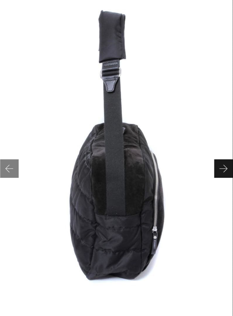 Daniel&Bob ダニエルアンドボブ スエード×ナイロン ショルダーバッグ