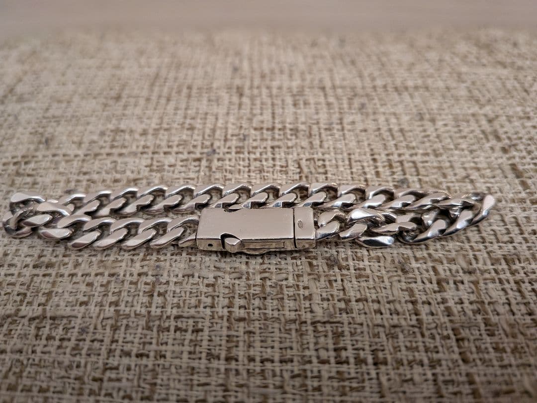 Emanuele Bicocchi ロゴ ブレスレット シルバー