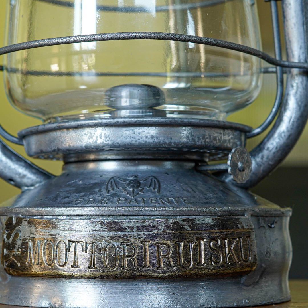 BAT 6 D.R PATENTE 2850 真鍮プレートヴィンテージ ランタン