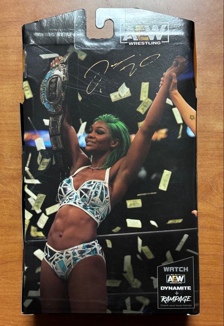 3000体限定　激レア　ジェイド・カーギル　フィギュア　WWE JAZWARES