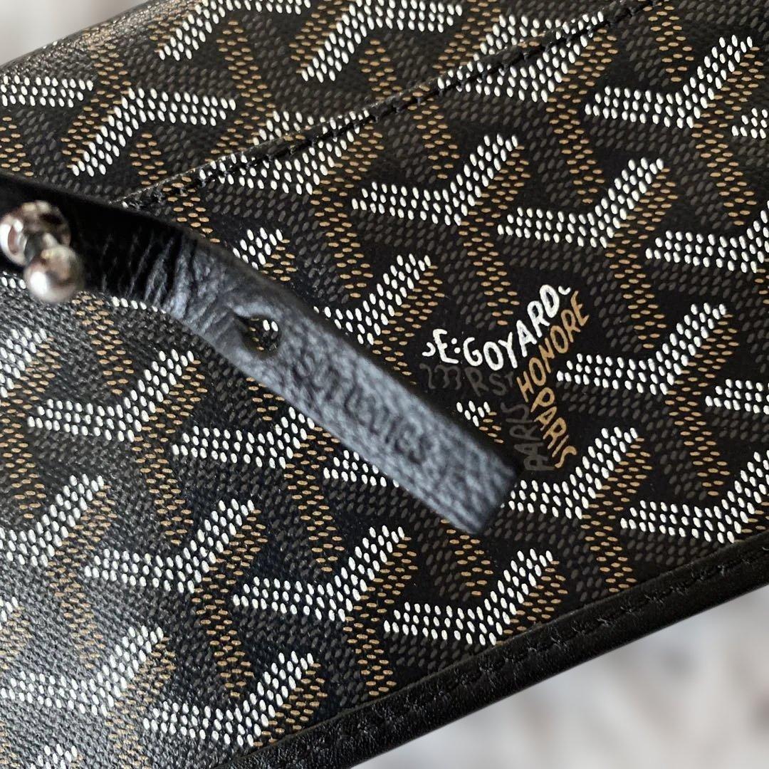 GOYARD トートバッグ ブラック　ポーチ付き 大容量