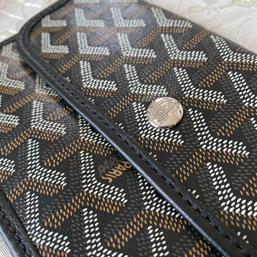 GOYARD トートバッグ ブラック　ポーチ付き 大容量