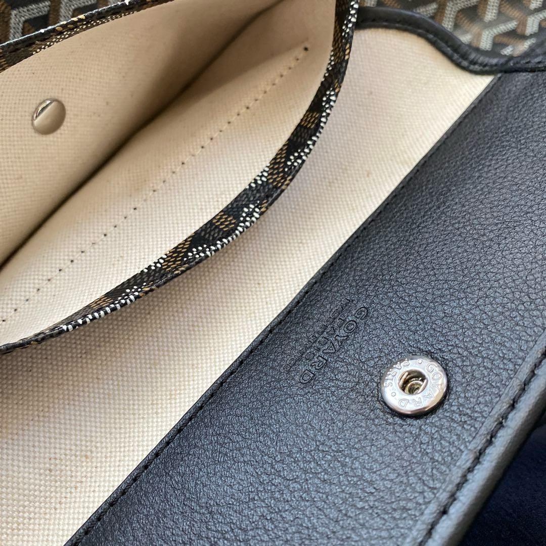 GOYARD トートバッグ ブラック　ポーチ付き 大容量