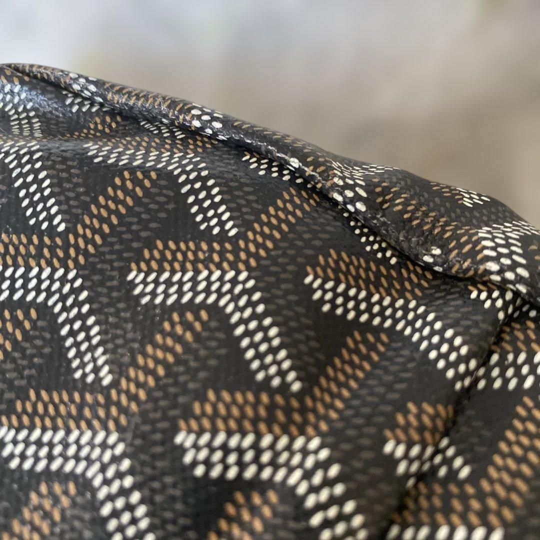 GOYARD トートバッグ ブラック　ポーチ付き 大容量