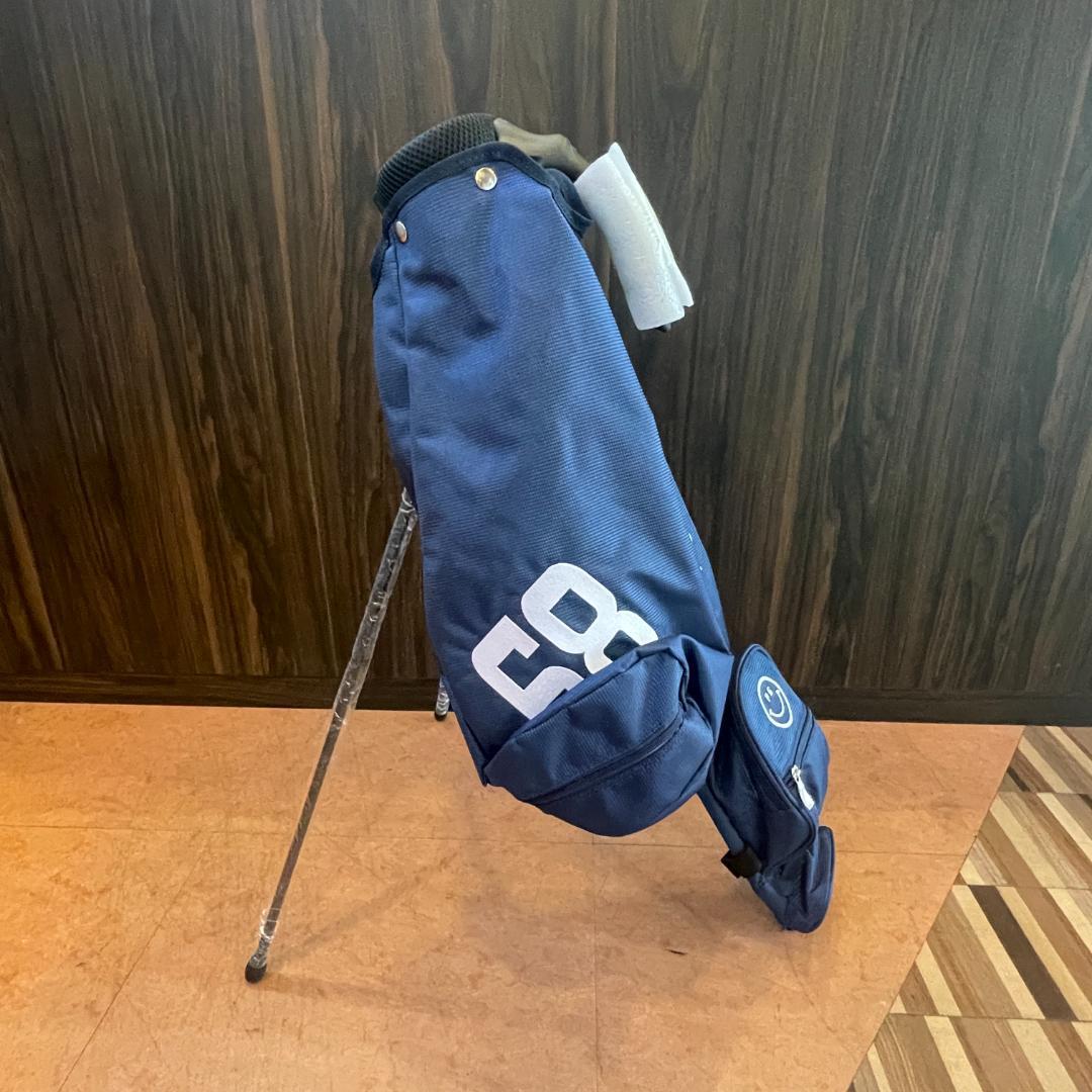 パーリーゲイツ　セルフスタンドバック　ミニバック　アイアンバック肩掛けベルト付き