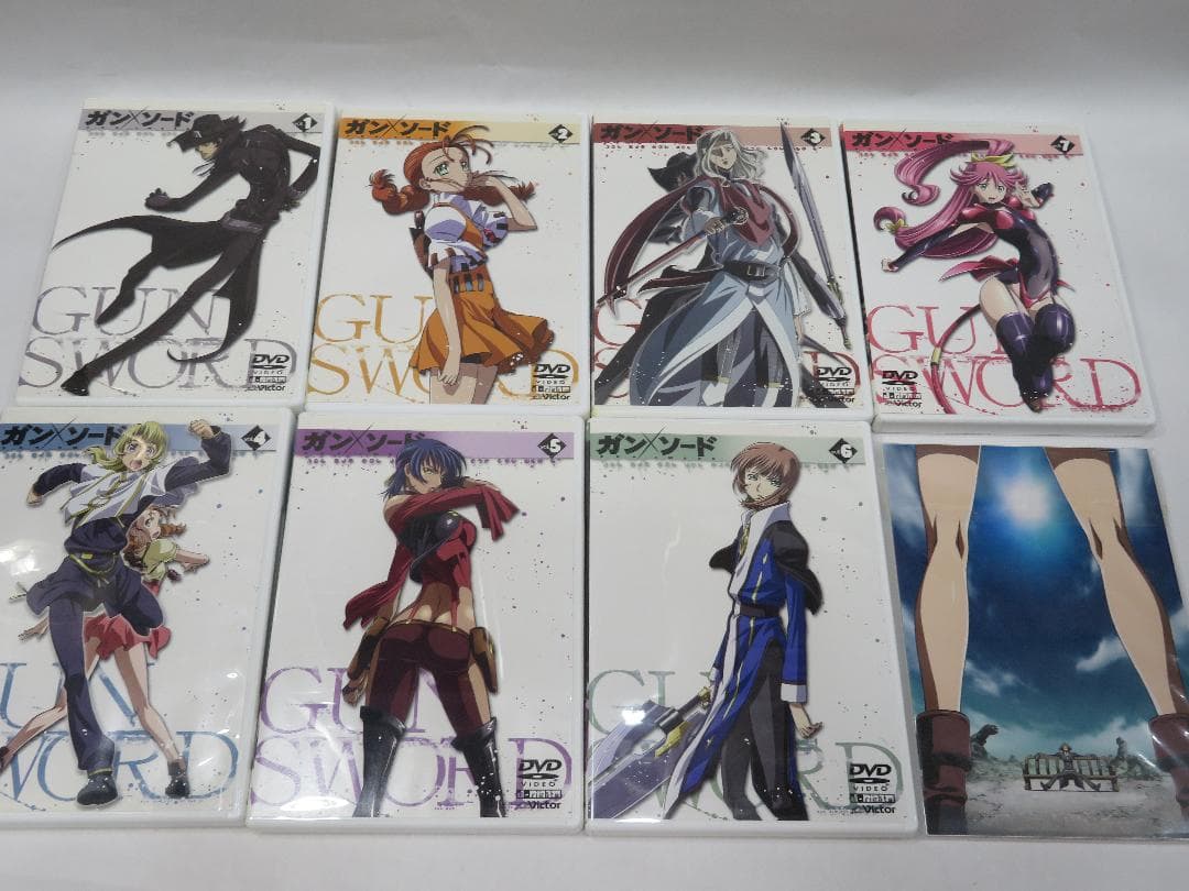 DVD ガン×ソード ガンソード 全巻