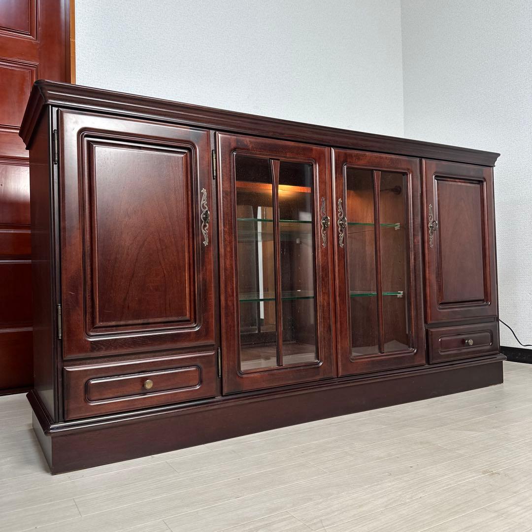 カリモク 飾り棚 サイドボード キャビネット リビングボード リビング収納i4※