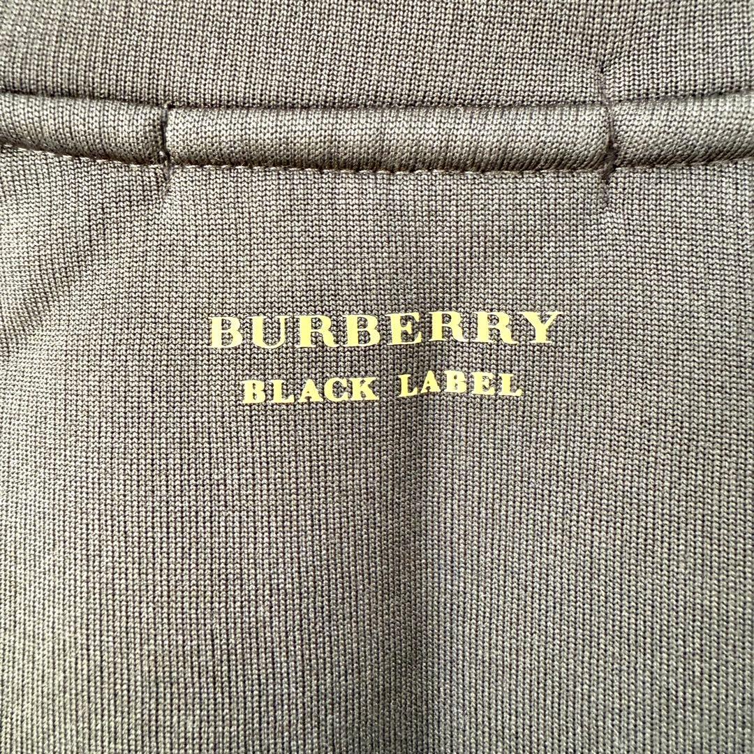 【美品✨】バーバリーブラックレーベル トラックジャケット カーキ ホースロゴ L