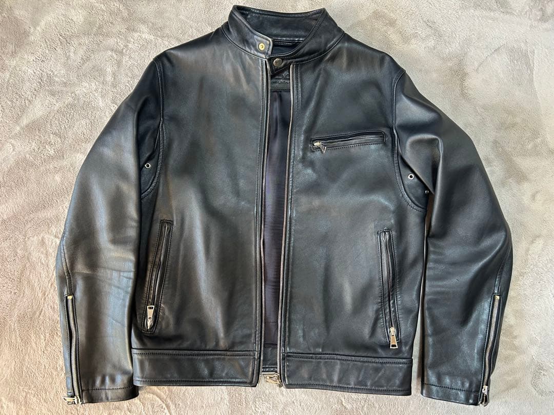 サイレンス　SILENCE ライダースジャケット　レザージャケット