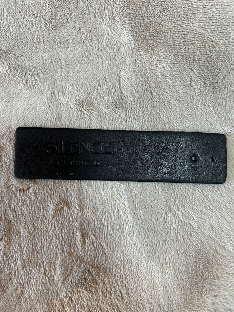 サイレンス　SILENCE ライダースジャケット　レザージャケット