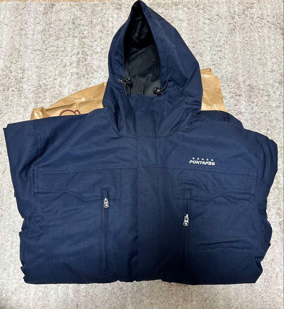 PONTAPES つなぎ　スノーボードウェア ネイビー