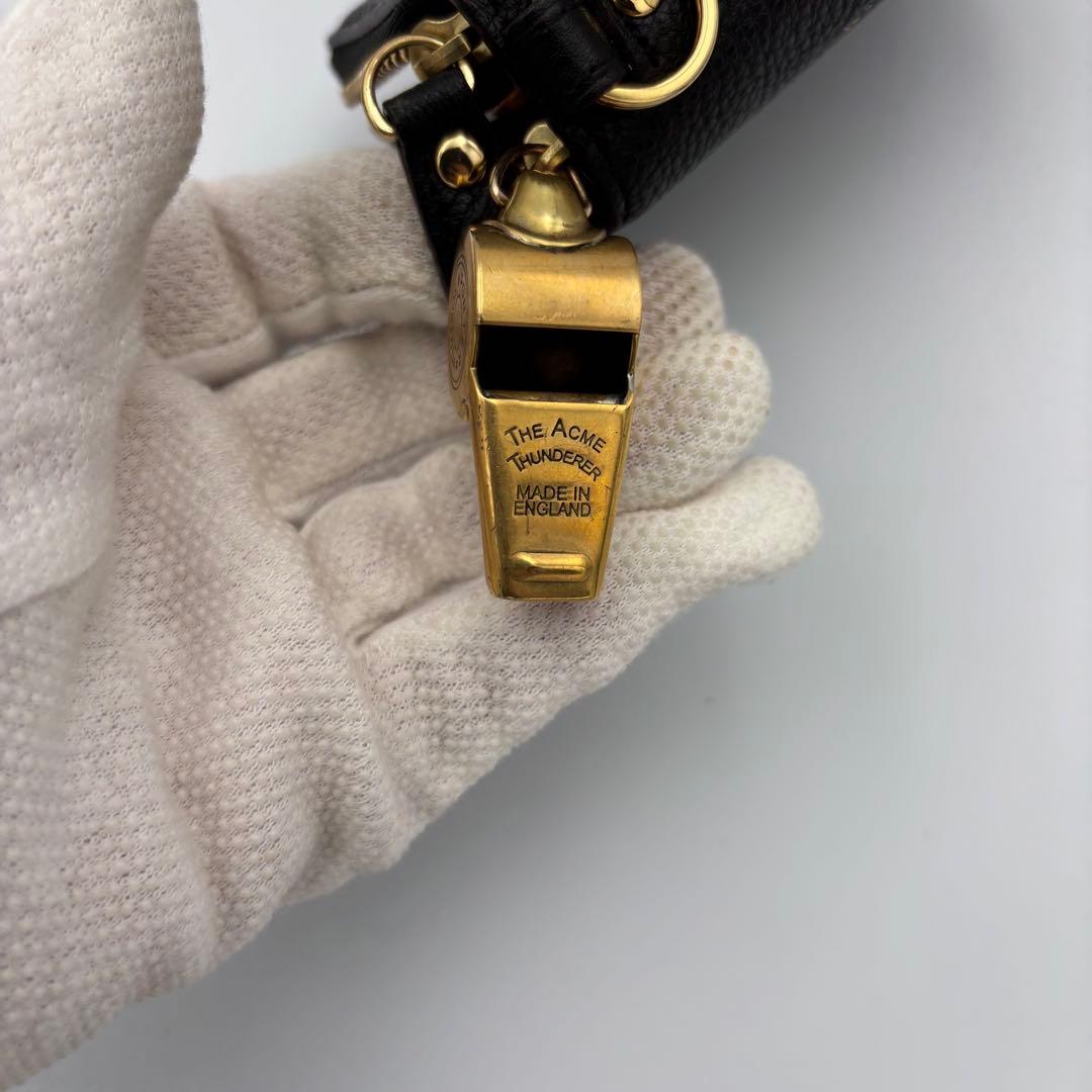 超美品　PORTER TONE トーン ブラック ホイッスル 黒 ポーター