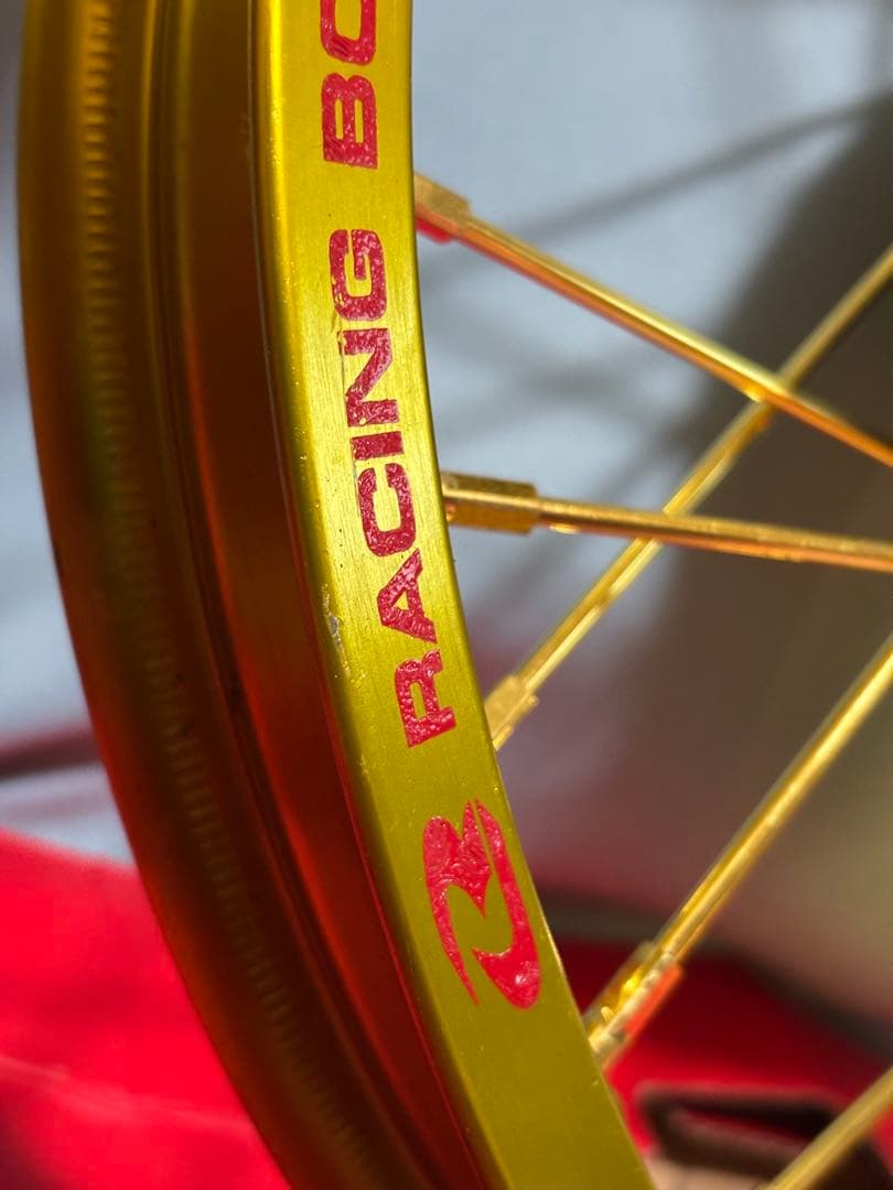 スーパーカブ50 未使用RCBホイール185-17ベアリング交換済みブレーキ付き