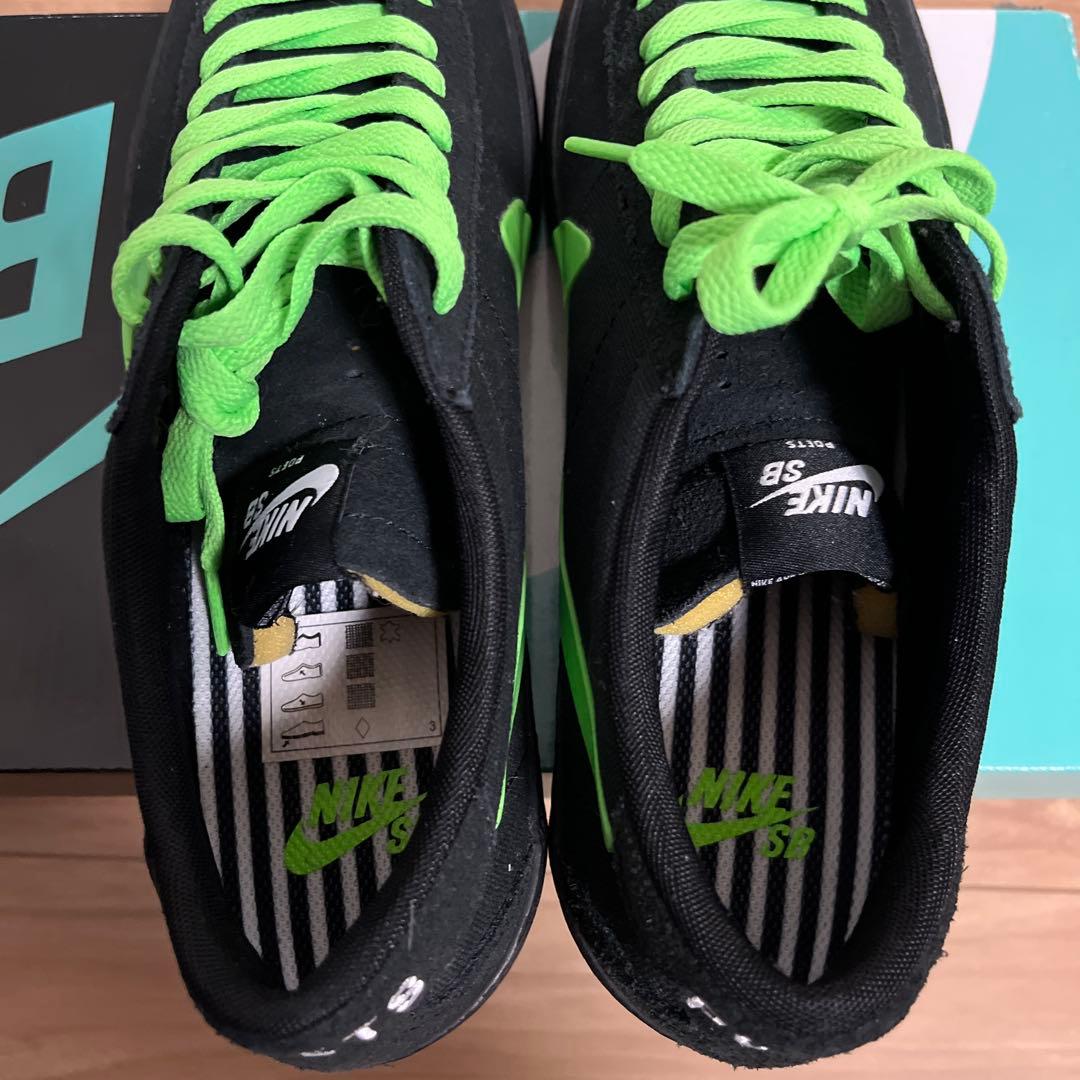 Poets × Nike SB Bruin QS \"Black Green\"