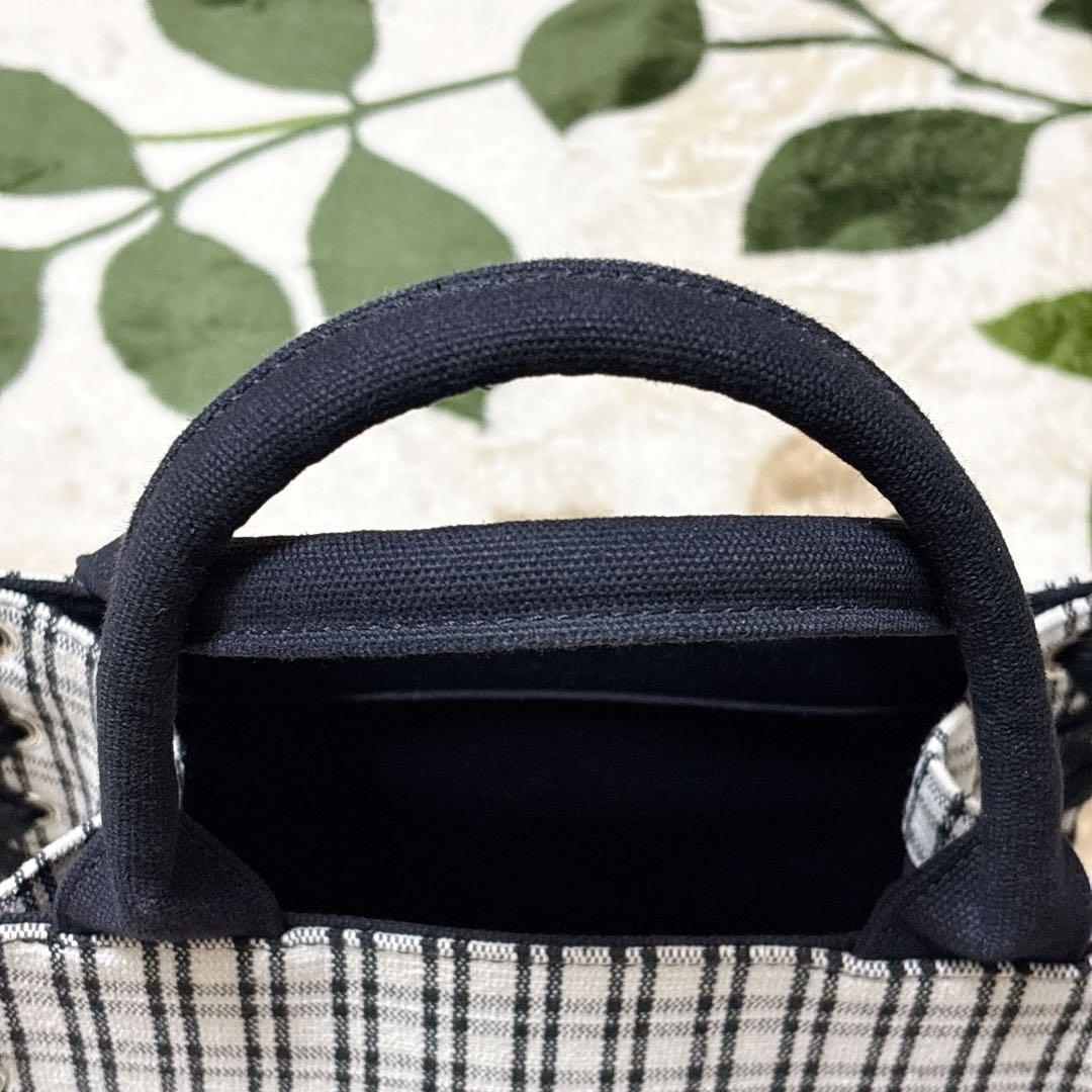 Darich（ダーリッチ）チェックミニトートバッグ ノベルティ 千鳥格子