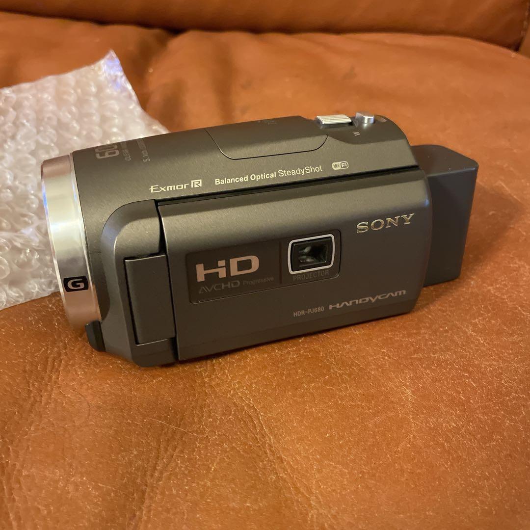 SONY ビデオカメラ ハンディカム HDR-PJ680 プロジェクター付き