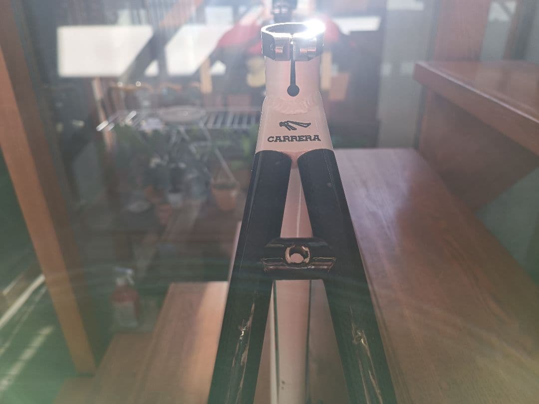 CARRERA ロードバイクフレーム Timeカーボンフォーク付き
